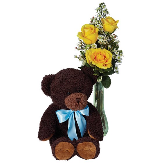 Baby's first bouquet - boy (BF219-11KM)